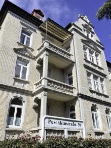 Wohnanlage Puschkinstraße Außenansicht